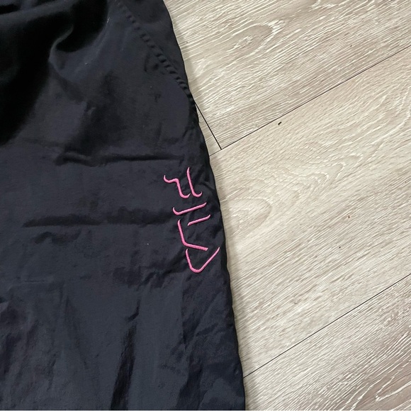 90s Vintage Fila Windbreaker Tracksuit Jacket Pant Set Purple Size 10 Retro RARE - Picture 7 of 9